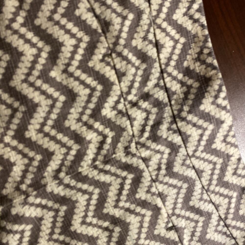 CARTONNIER Anthropologie NEW W/O Tags Gray/Ivory High Rise Shorts Sz 6 Womens - Picture 4 of 14